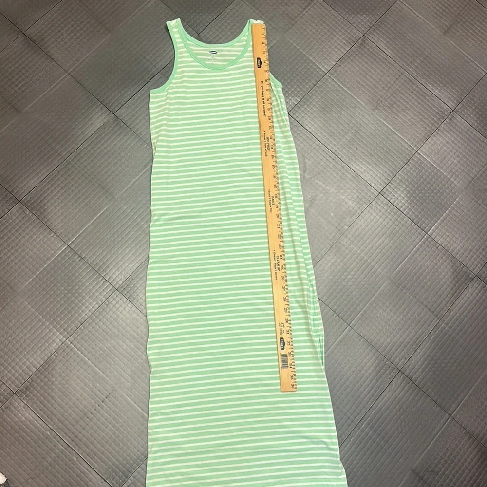OLD NAVY GIRLS GREEN T SHIRT TANK DRESS SIZE LARGE 10/12